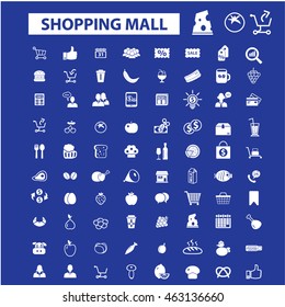 shopping mall icons