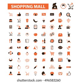 iconos del centro comercial
