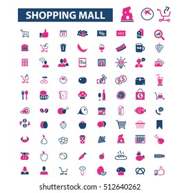 iconos del centro comercial