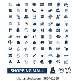 iconos del centro comercial