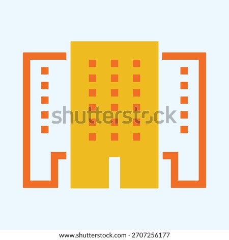 Shopping Mall smart trendy vector fascinating amazing design useful Illustration colorful background.eps