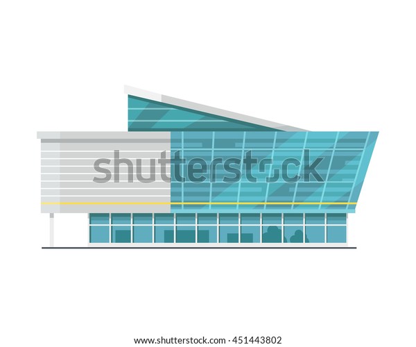 ショッピングモールのウェブページテンプレート フラットデザイン ウェブデザイン バナー用の商用ビルのコンセプトイラスト タウンシップの背景にショップ ショッピングセンター モール スーパー ビジネスセンター のベクター画像素材 ロイヤリティフリー
