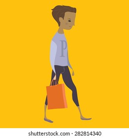 Shopping Man