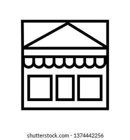Shopping, market- vector Shopping, market editable icon for website or mobile.