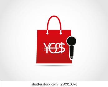 Shopping Microphone