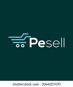 Shopping modern brand logo design 