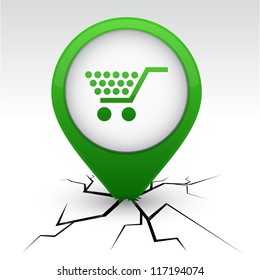 Shopping  modern icon. Vector illustration.