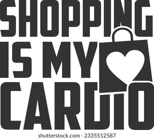 Shopping Is My Cardio - Tote Bag