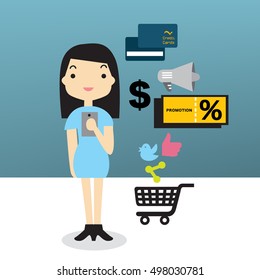 shopping online