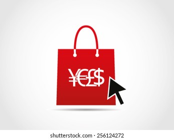 Shopping Online Browse Computer Website
