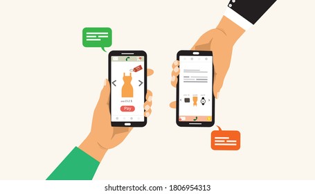 Shopping online concept on Website or mobile Application.
Digital marketing and Ecommerce Development Services Is Must for an Updated Online Store.