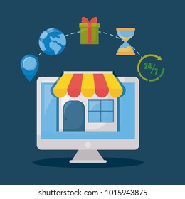 Shopping online design