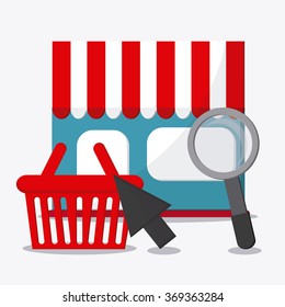 Shopping online design 