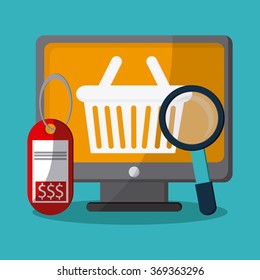 Shopping online design 