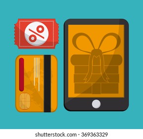 Shopping online design 