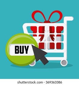 Shopping online design 