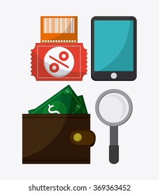 Shopping online design 