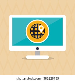 Shopping online design 