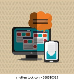 Shopping online  design 