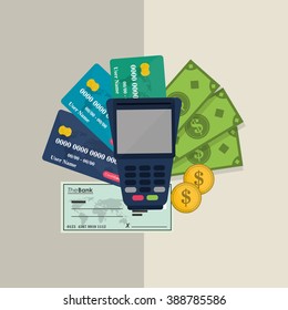 Shopping online  design 