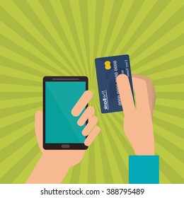 Shopping online  design 
