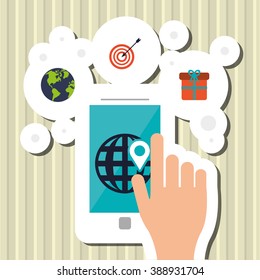 Shopping online design 
