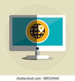 Shopping online design 