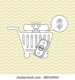 Shopping online design 