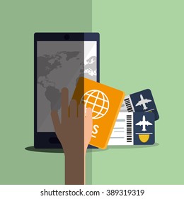 Shopping online design 