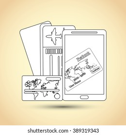 Shopping online design 