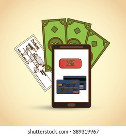 Shopping online  design 
