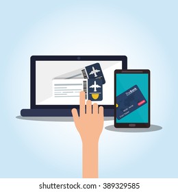 Shopping online design 