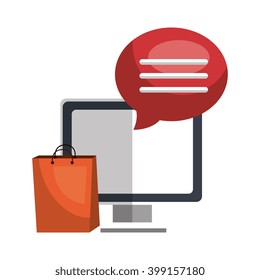 shopping online design 