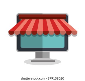 shopping online design 