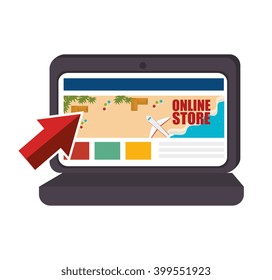 shopping online design 