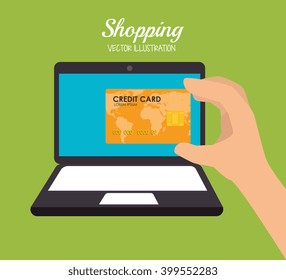 shopping online design 