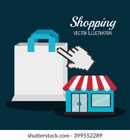 shopping online design 