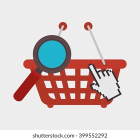 shopping online design 