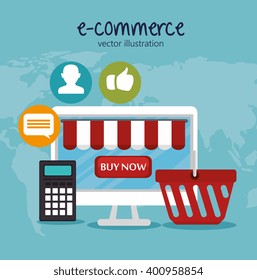 shopping online design 