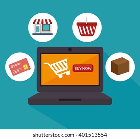 shopping online design 