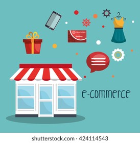 shopping online design 