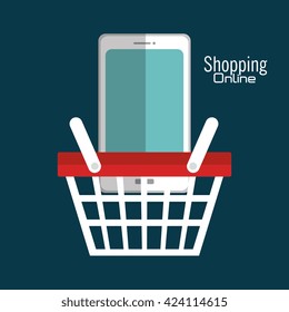 shopping online design 