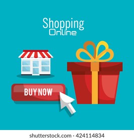 shopping online design 