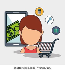 shopping online design