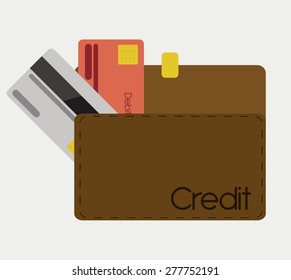 Shopping online design over white background, vector illustration