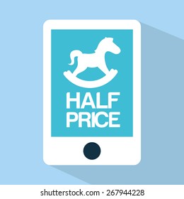 shopping online design, vector illustration eps10 graphic 