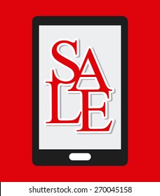 shopping online design, vector illustration eps10 graphic 