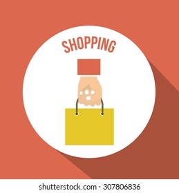 Shopping online digital design, vector illustration eps 10