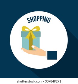 Shopping online digital design, vector illustration eps 10