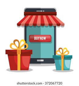 Shopping online and digital marketing 